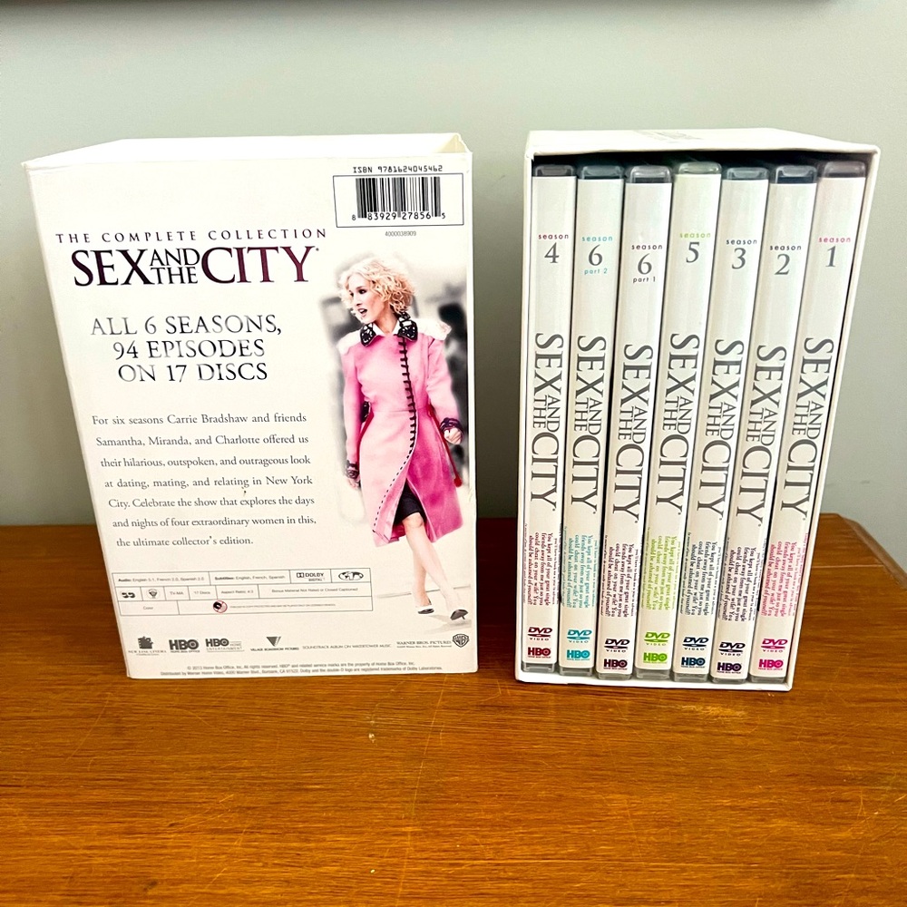 DVD set of  Sex In the City Series